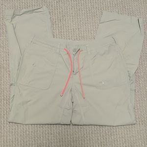 North Face tan hiking pants